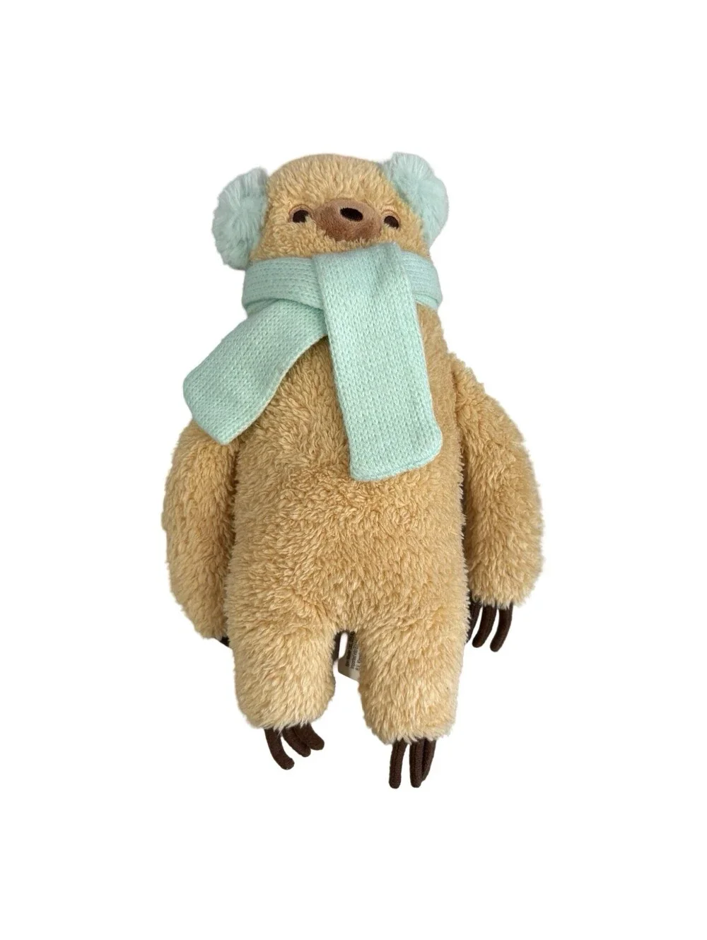 Pusheen x GUND Sloth Plush #6052108 Winter Scarf Earmuffs Soft Toy